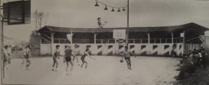 match basket dans les arènes Aurice source landesbasketoctobre1981